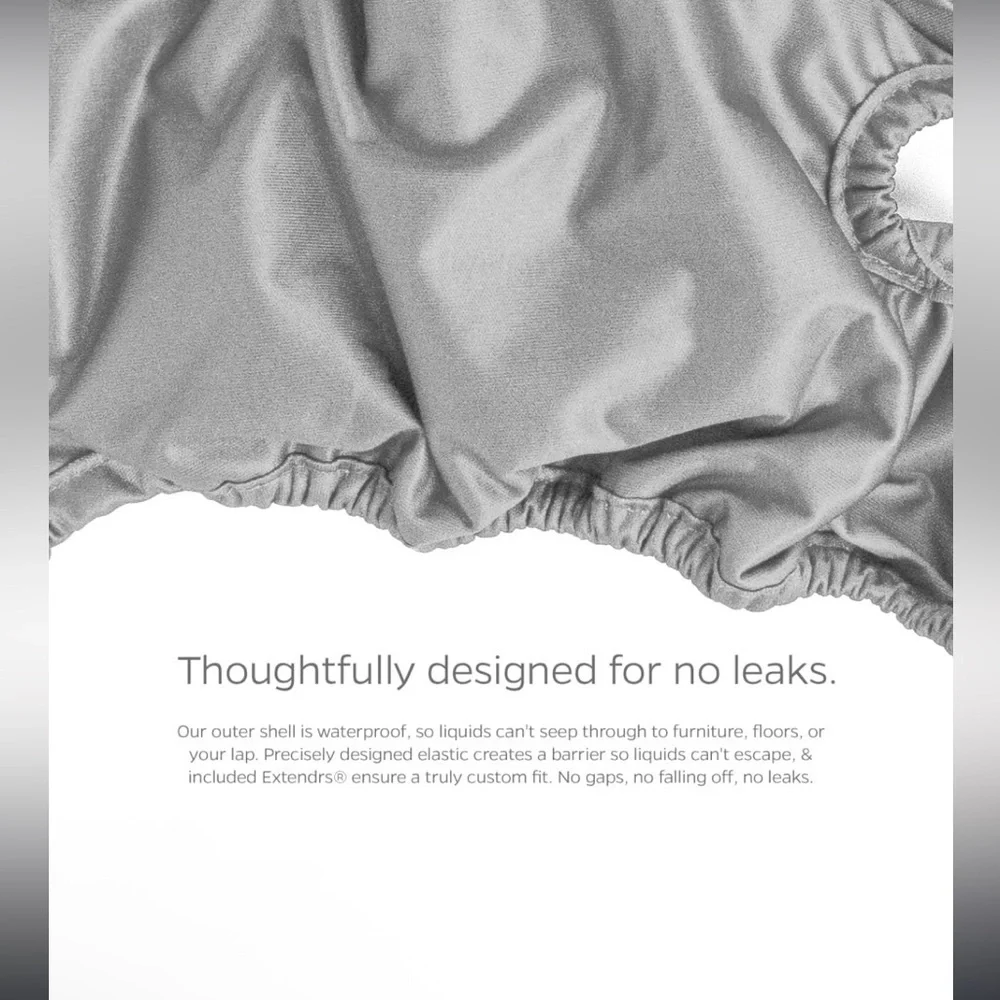 Pet Parents® Washable Dog Diapers (3pack) + Extenders  NEW
